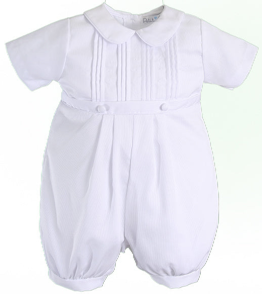 Heirloom Romper w/ Pintucks