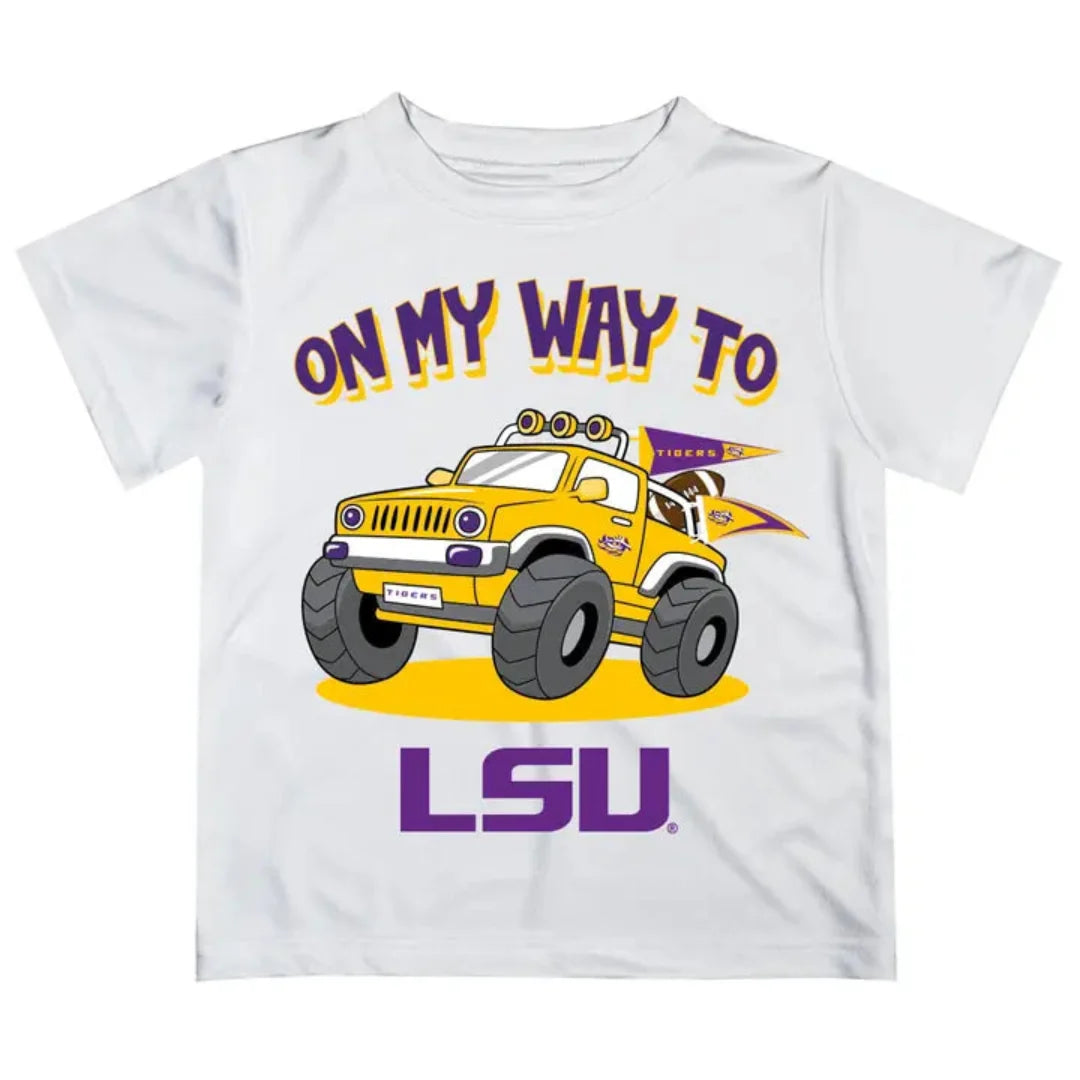 LSU Truck Boys Game day Tee