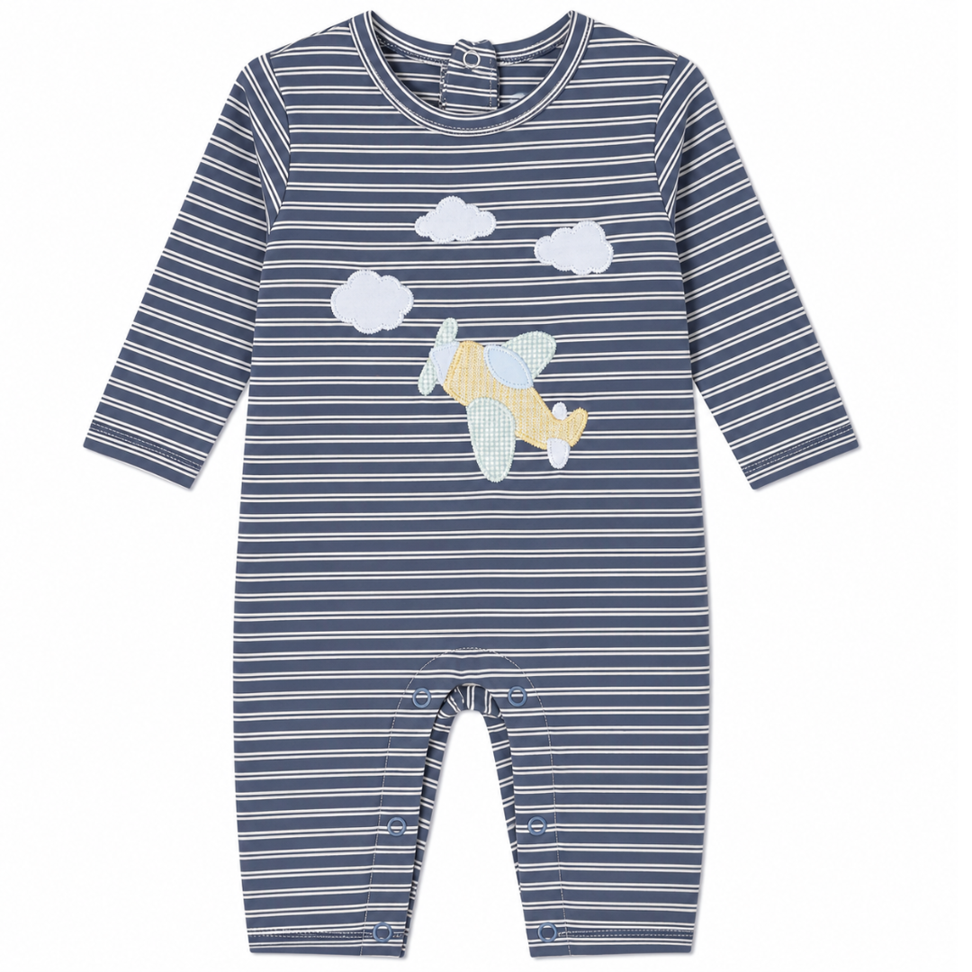 Airplane Appliqué Romper