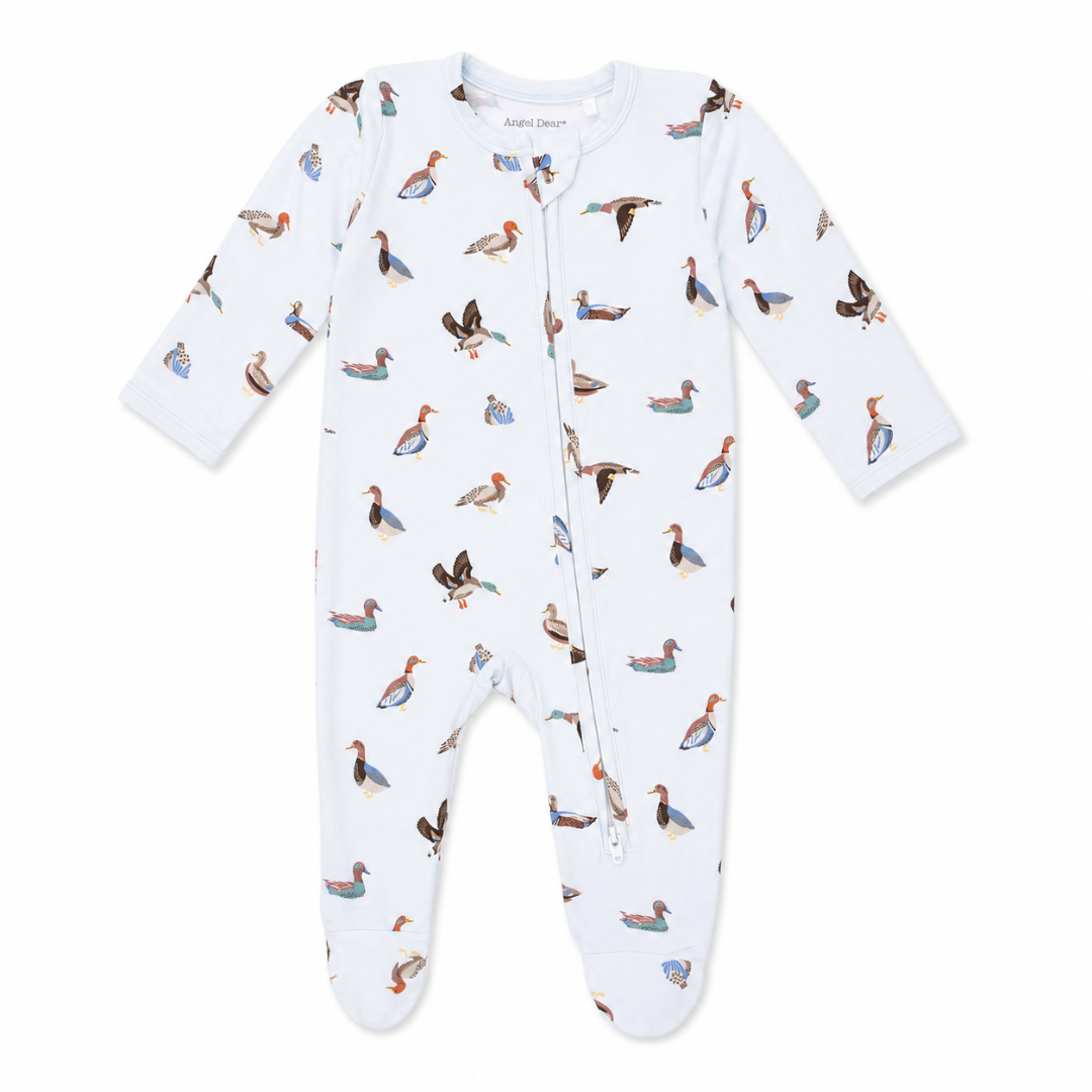American Ducks Two Way Zipper Footie