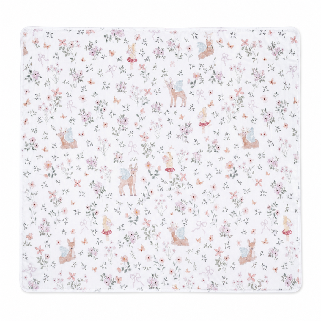 Enchanted Woodland Bamboo Swaddle Blanket