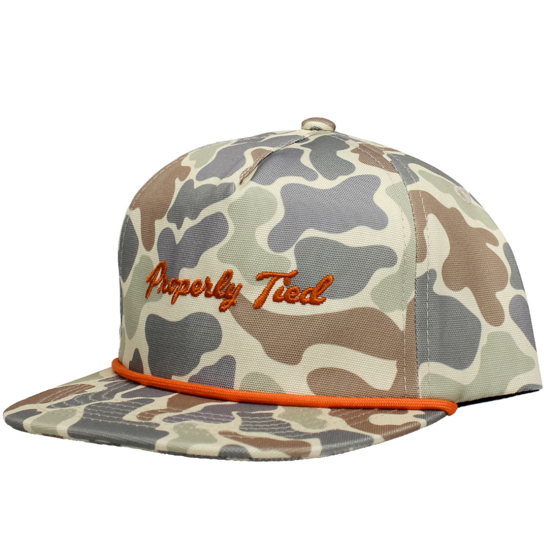 Field Camo Rope Hat