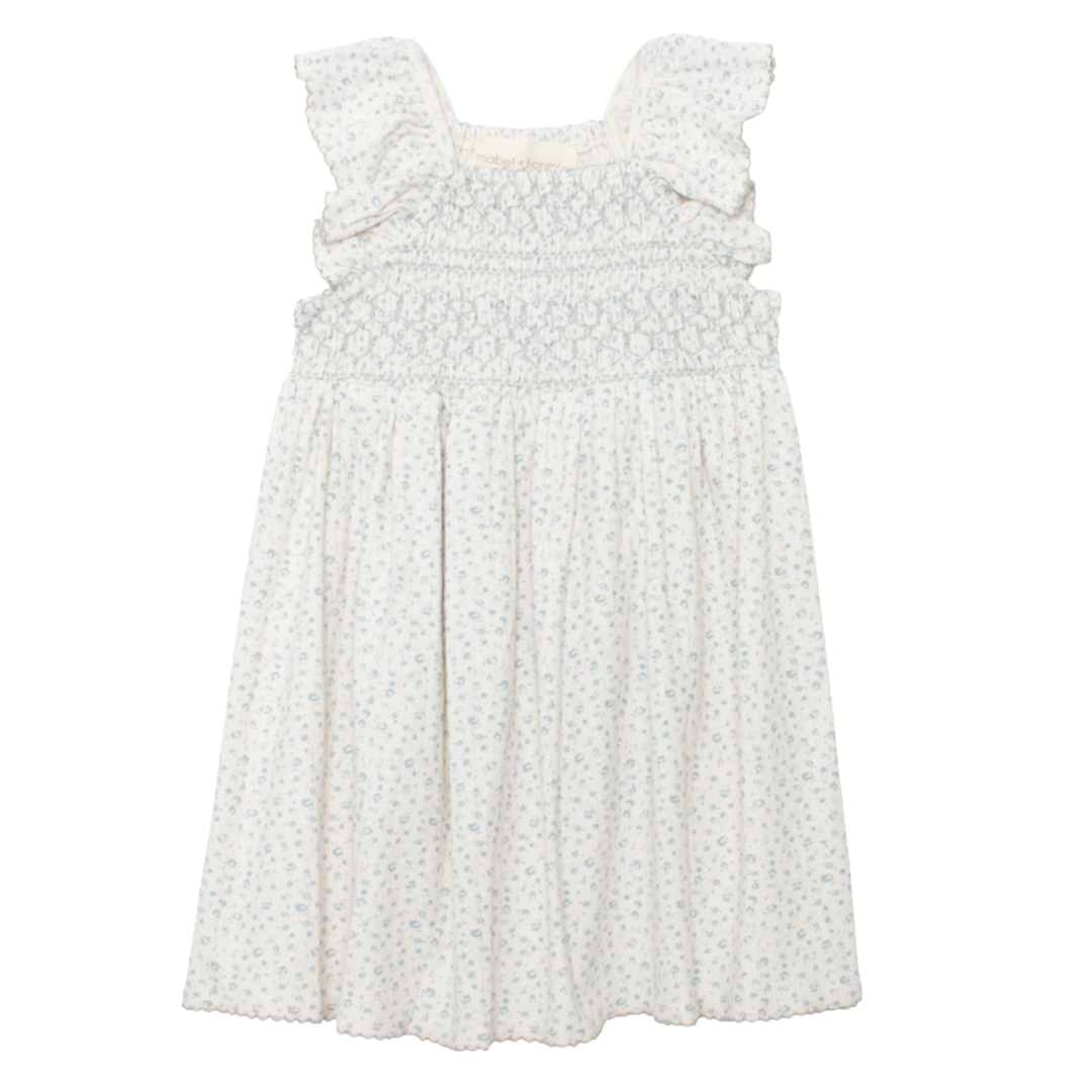 Opal Flutter Sleeve Dress
