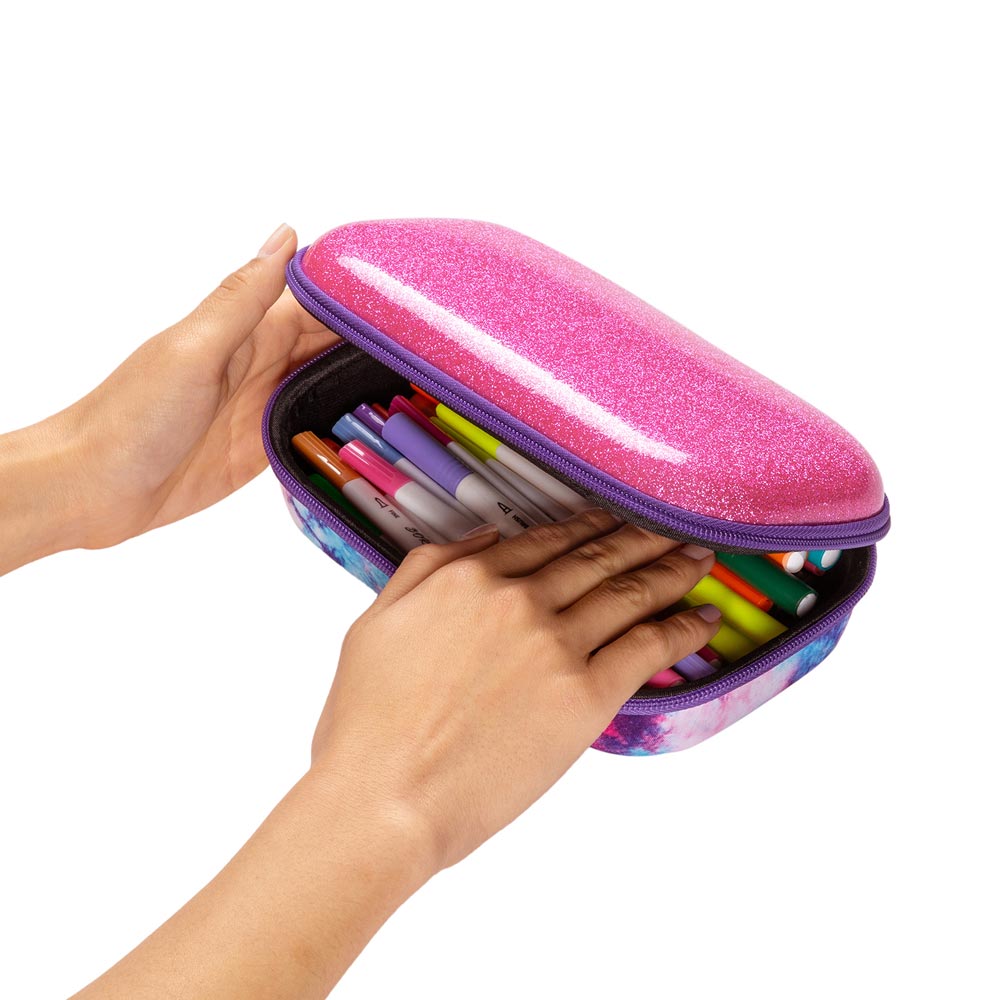 Pink Glitter Pencil Case