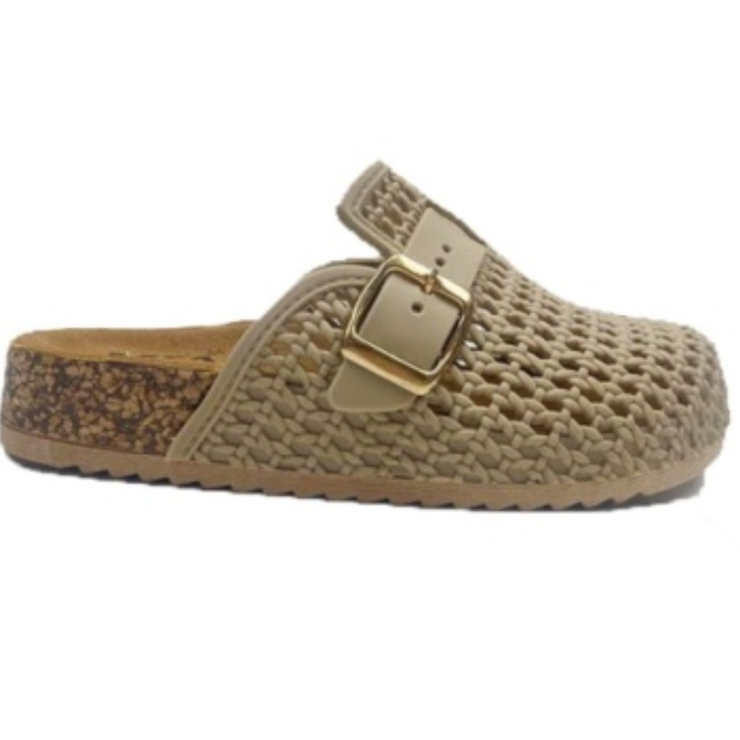 Sand Clarye Clogs