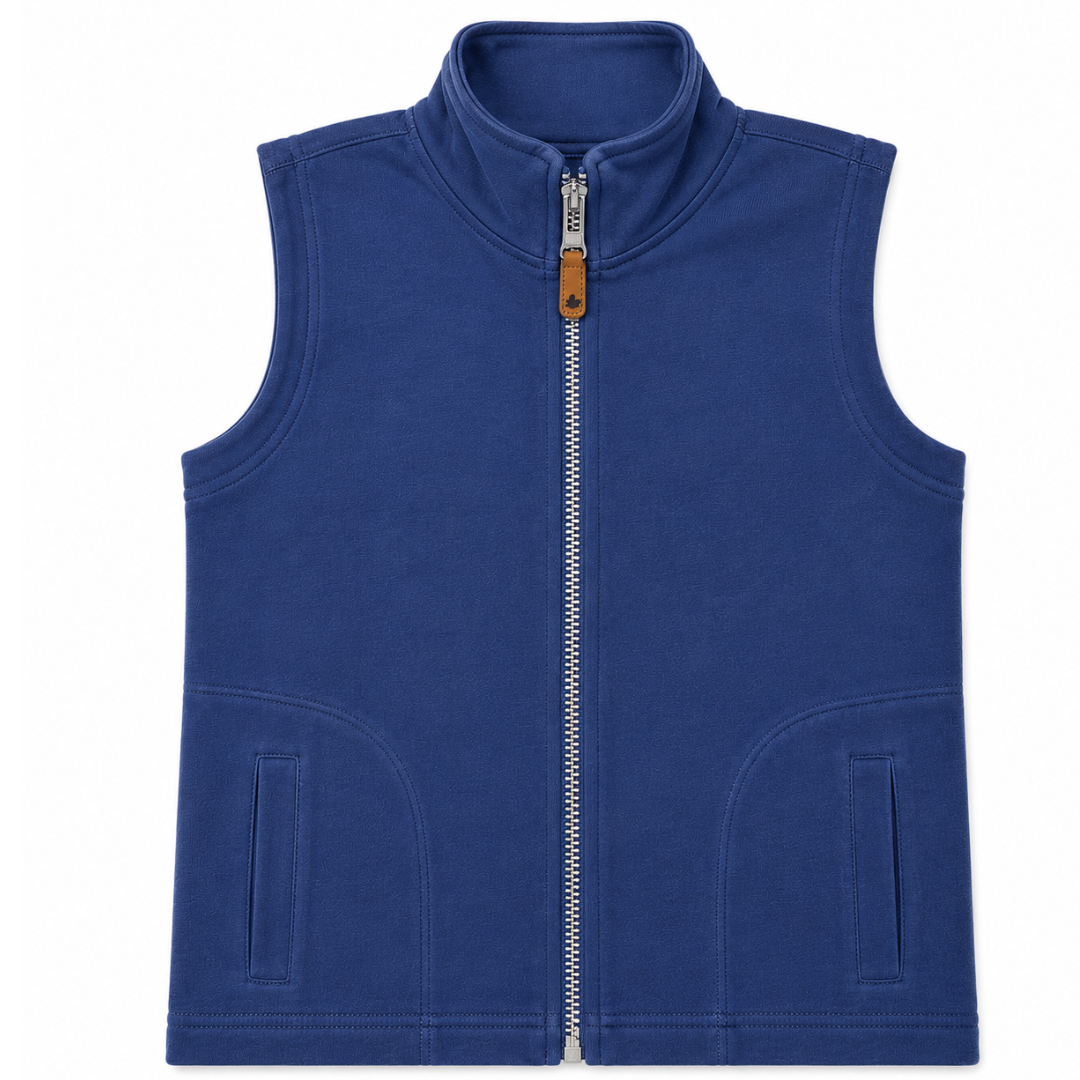 Navy Knit Vest