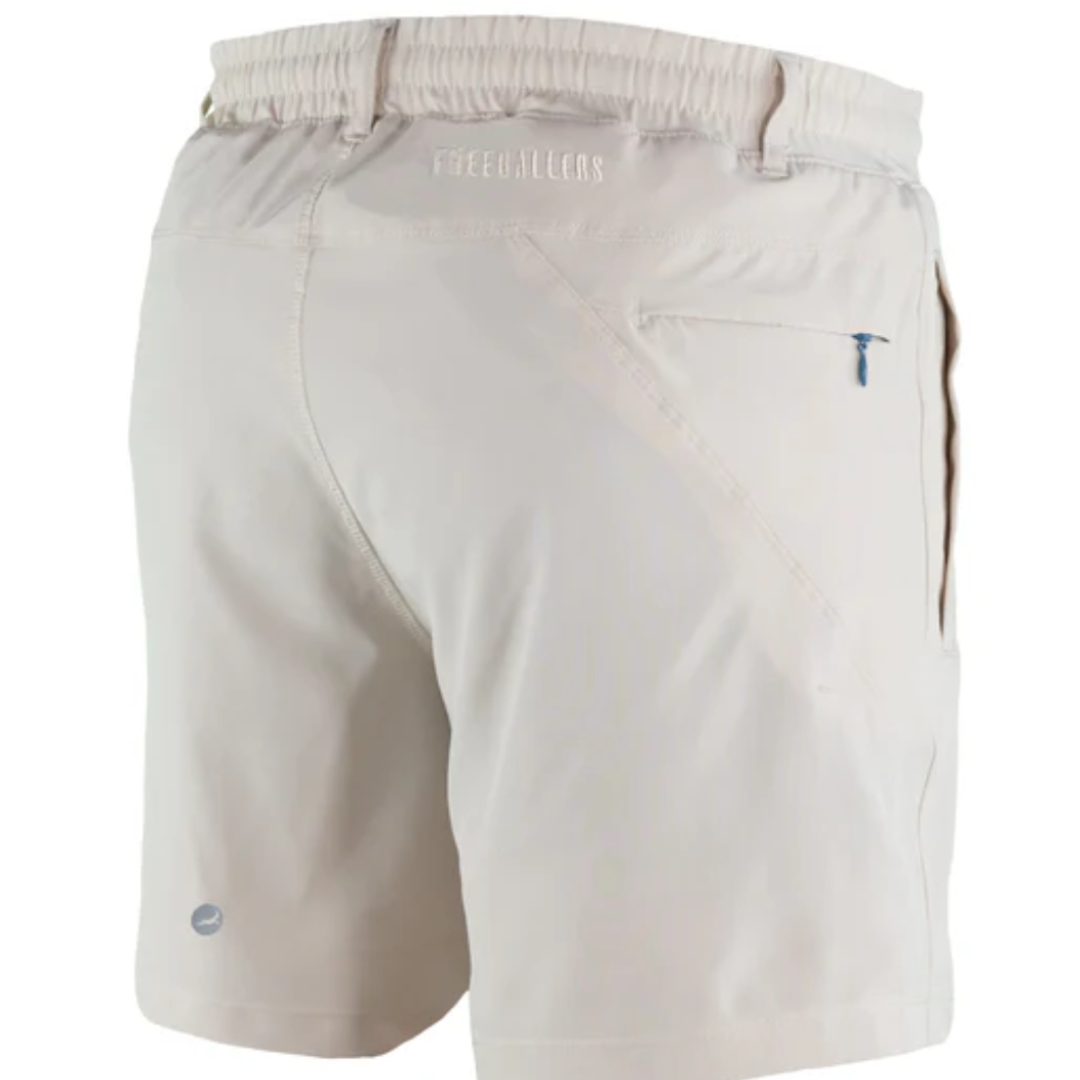 Stone Khaki Athletic Shorts