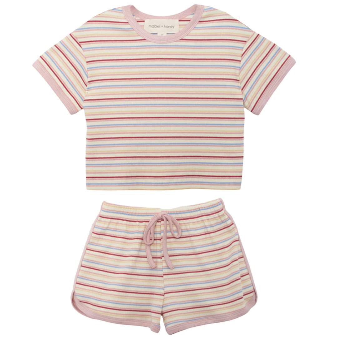 Sunset Sherbet Two-Piece Set