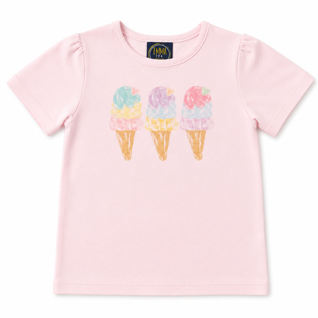 Sweet Scoops Girls Tee