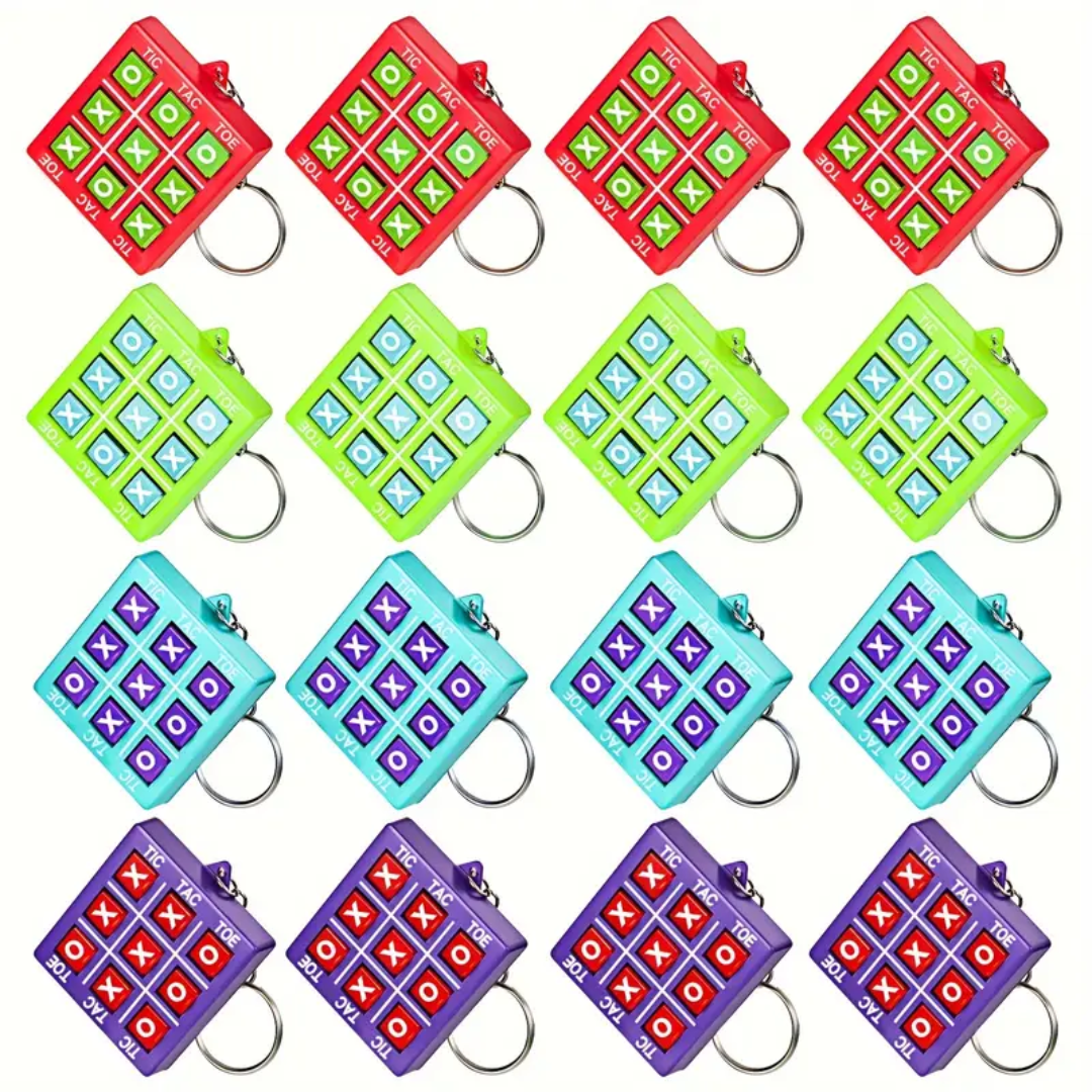 Tic-Tac-Toe Keychain (Random Selection)