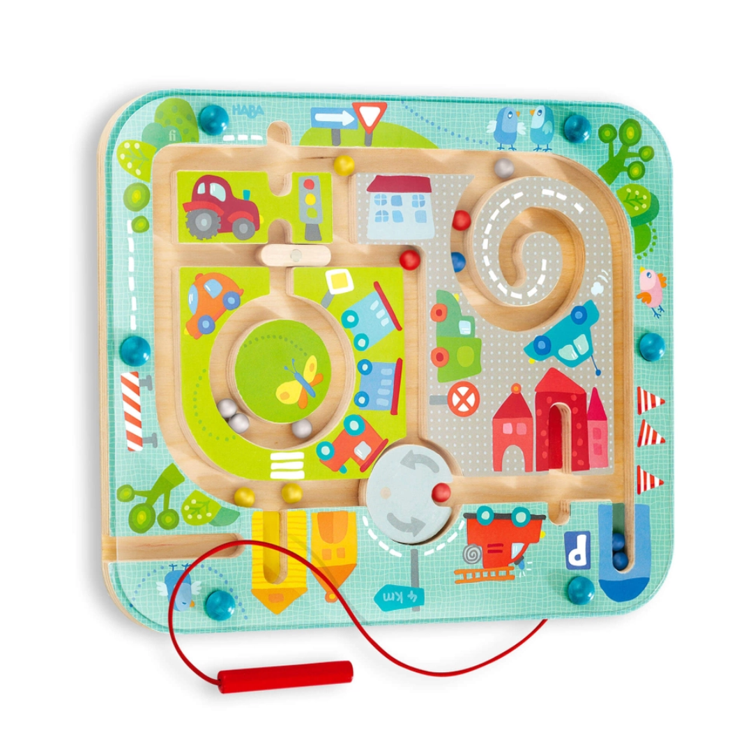 Little Town Magnetic Maze