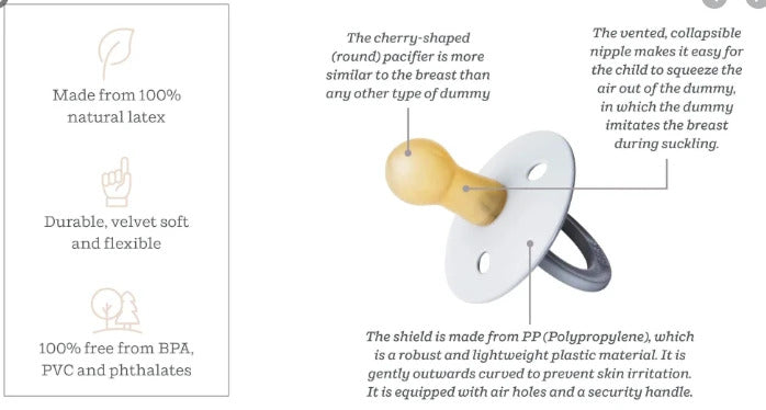 Pacifiers by BIBS Two Pack Size 1 (0-6 Months)