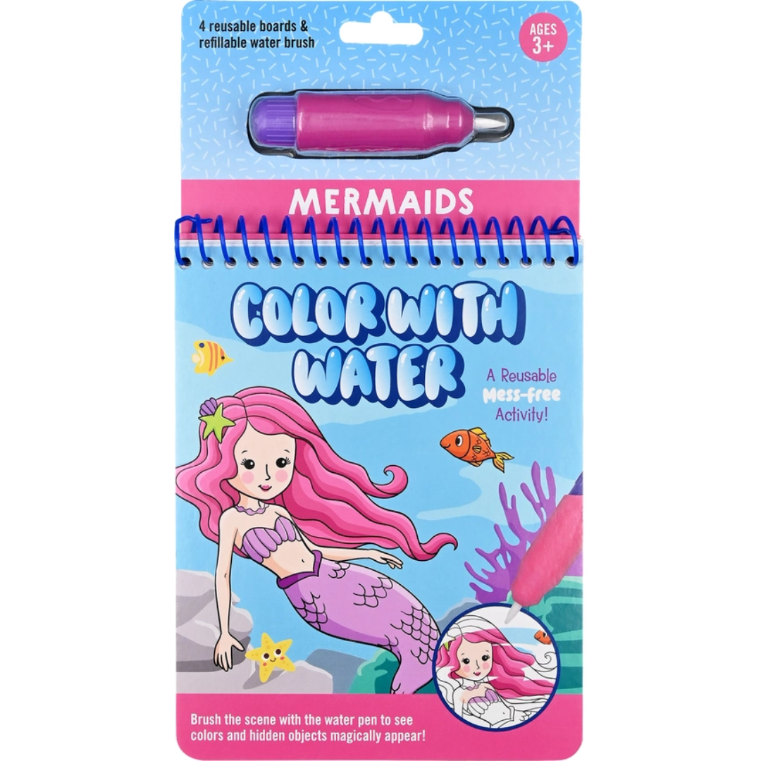 Color with Water Board Books