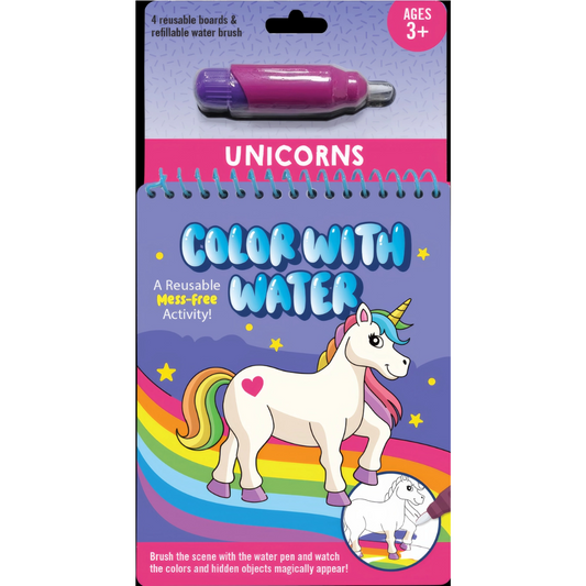 Color with Water Board Books