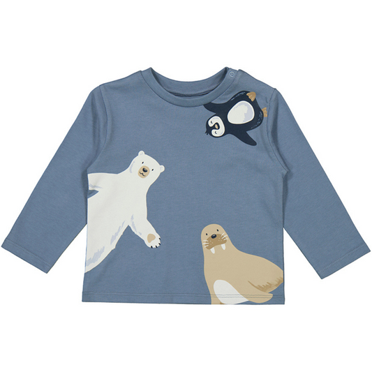 Iceberg Friends Long Sleeve Shirt – Arctic Animal Print