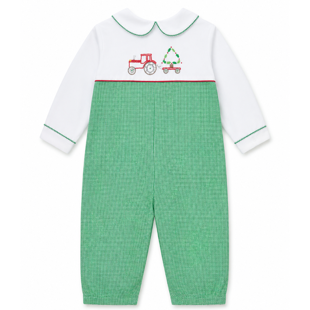 Christmas Tree Farm Embroidered Longall
