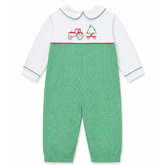 Christmas Tree Farm Embroidered Longall