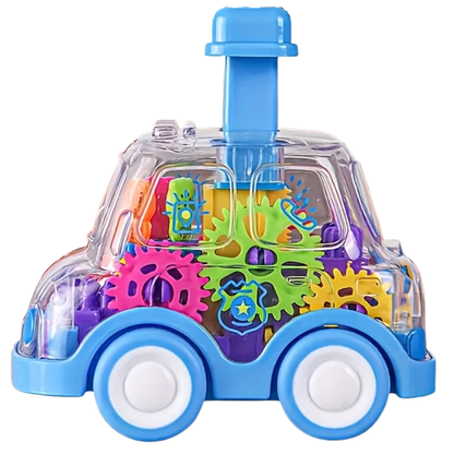Transparent Gear Toy Car