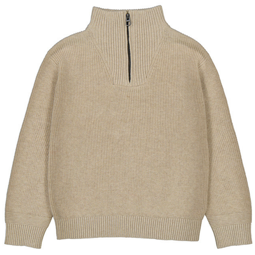Boys’ Chai Ribbed Half-Zip Sweater