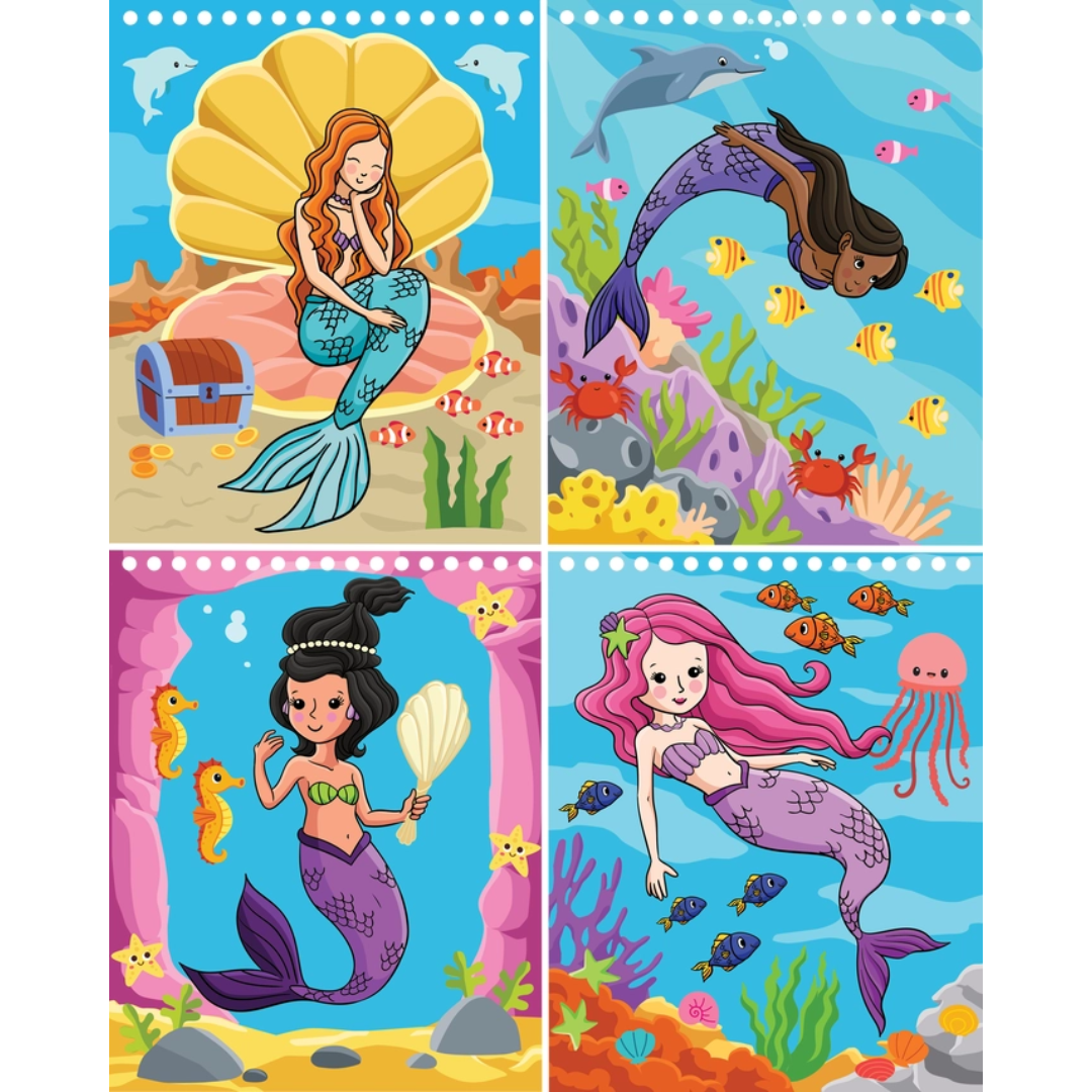 Color with Water Board Books