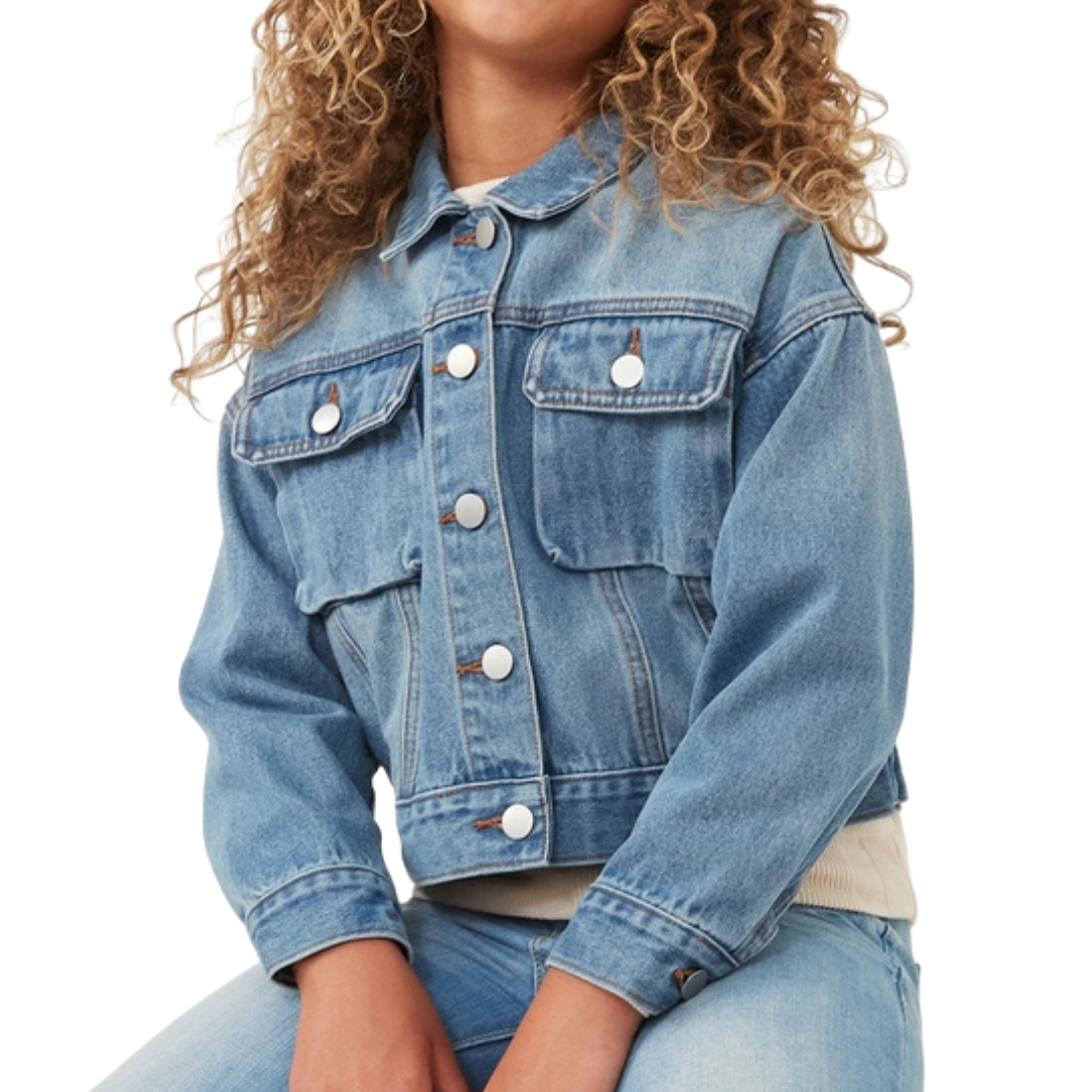 Cargo Pocket Denim Jacket