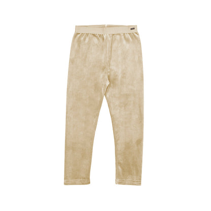 Kids Basic Velvet Leggings