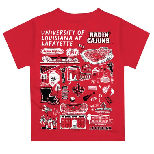 ULL Hand Sketched Impression Shirt