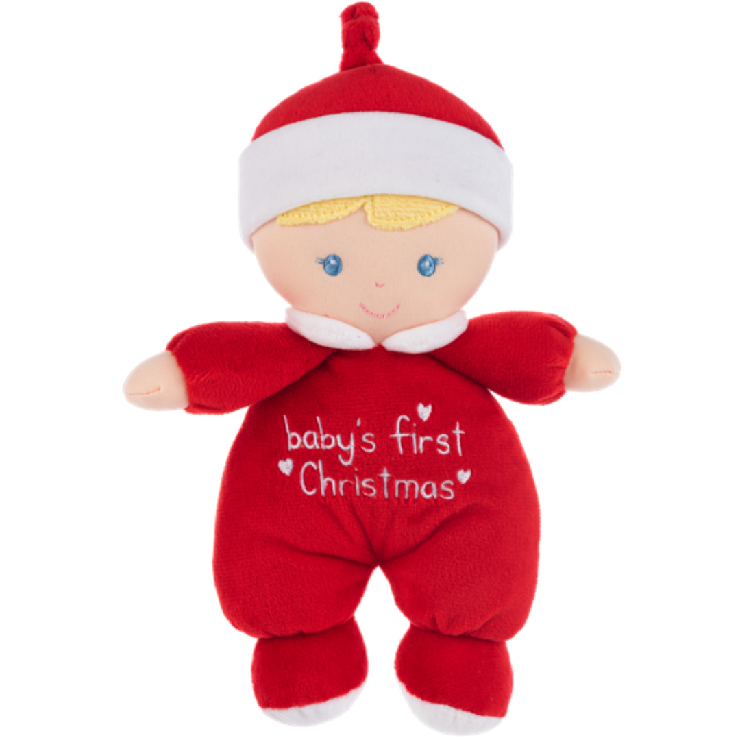 9" Baby's First Christmas Doll