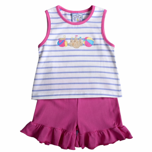 Beach Fun Girls Short Set