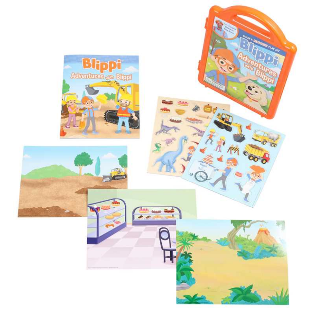 Blippi: Adventures with Blippi Magnetic Play Set