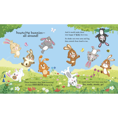 Bouncing Bunnies Board Book