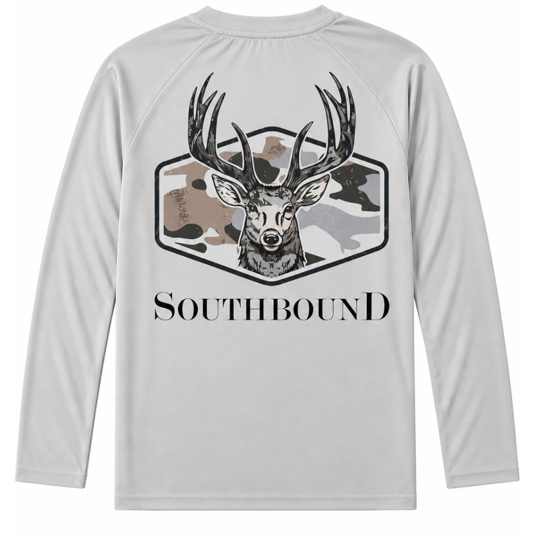 Camo Deer L/S Performance Tee