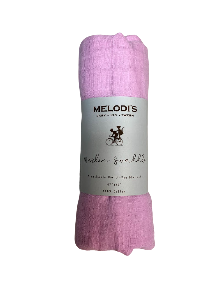 Solid Muslin Swaddling Blankets 47X47