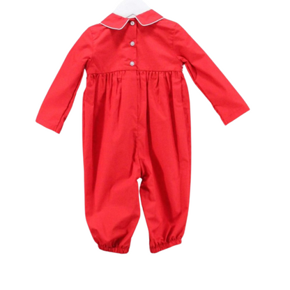 Classic Red Christmas Levi Romper