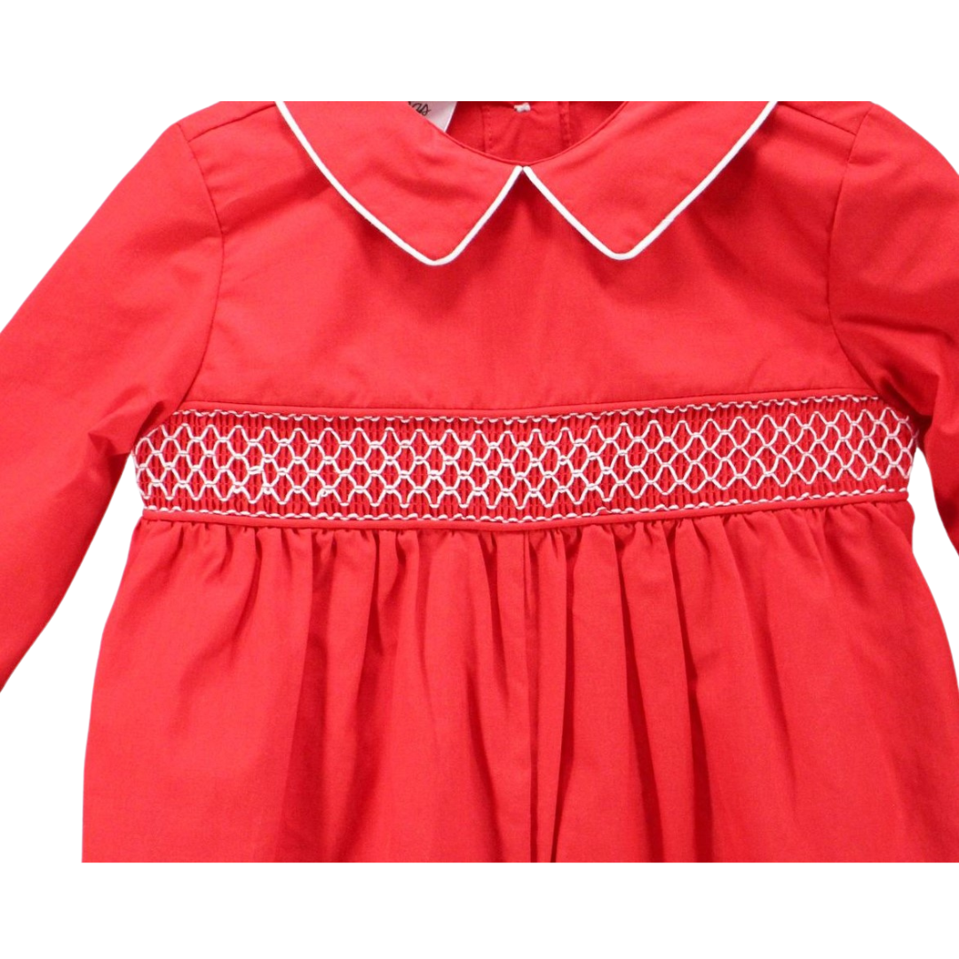 Classic Red Christmas Levi Romper