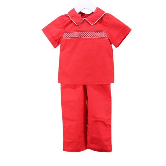Classic Red Christmas Levi Set