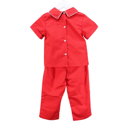 Classic Red Christmas Levi Set