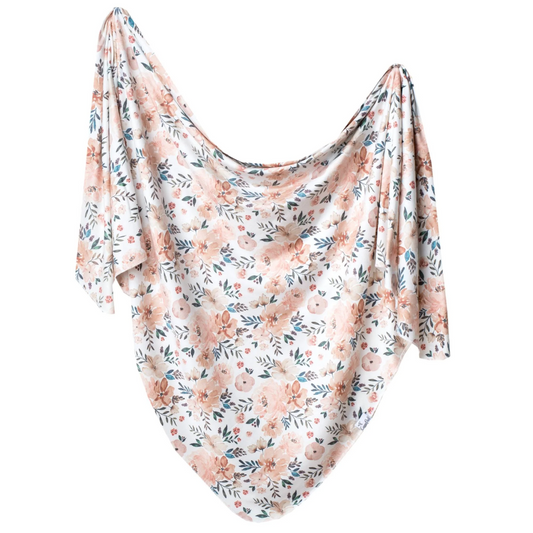 Copper Pearl Knit Swaddle Blankets