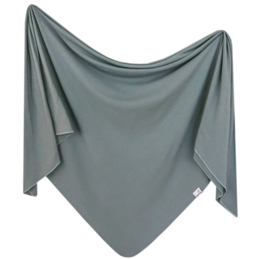Copper Pearl Knit Swaddle Blankets