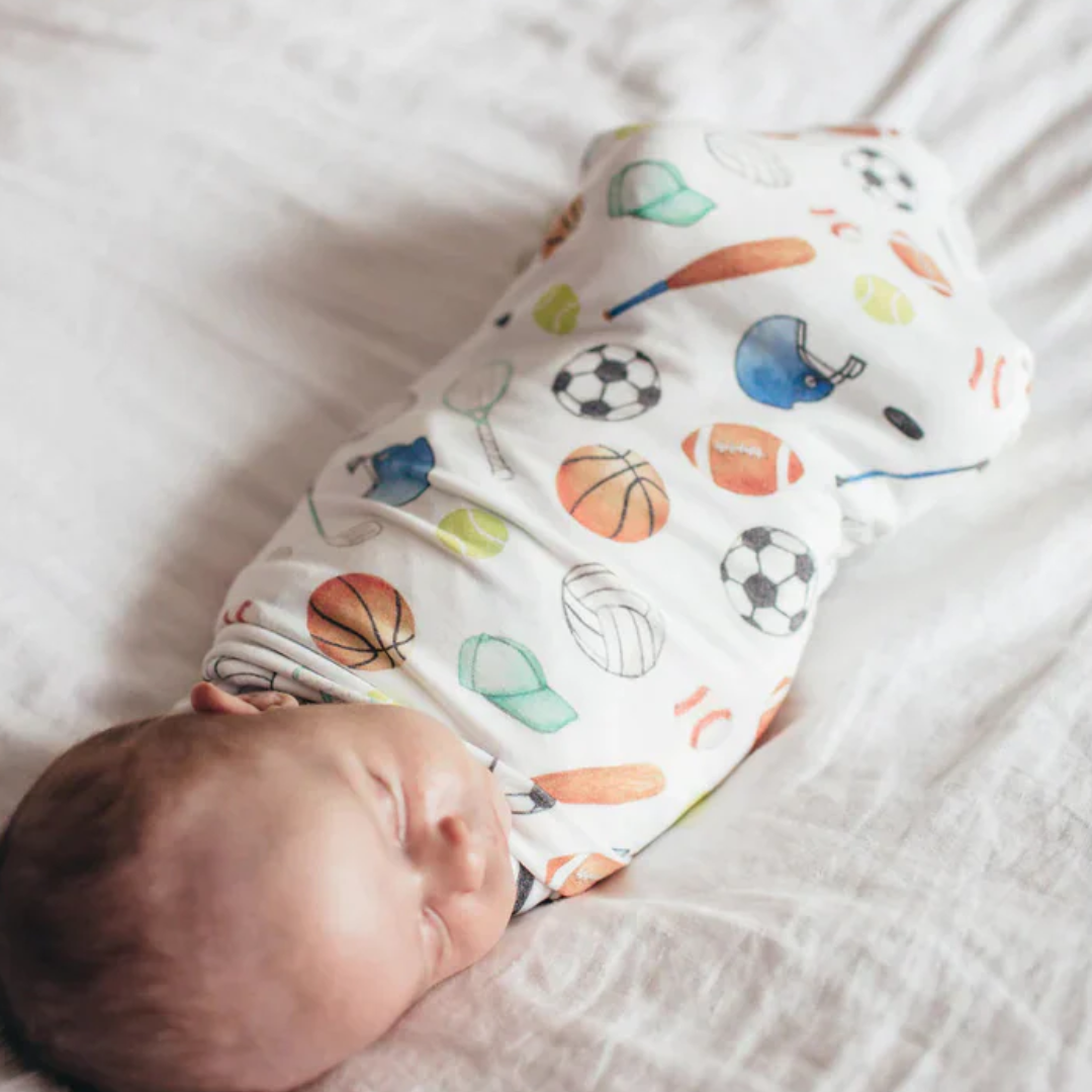 Copper Pearl Knit Swaddle Blankets