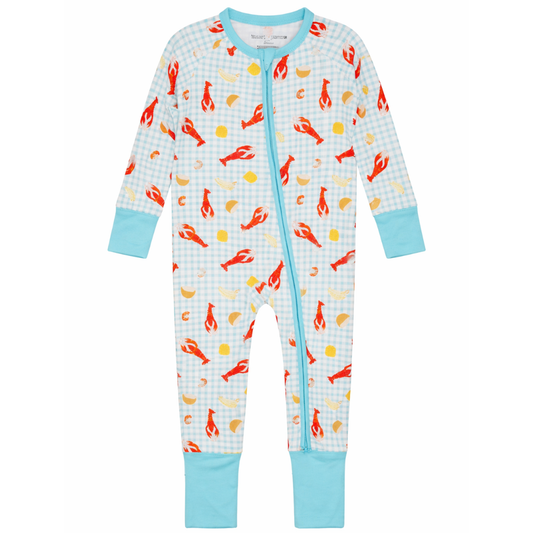 Crawfish Gingham Zip Jam