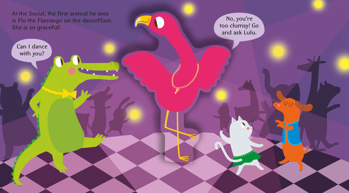 Croc in Love Pop Up Book