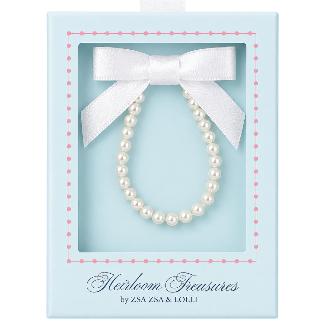 Crystal Pearl Bracelet