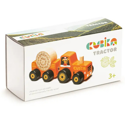 Cubika Wooden Toy Tractor