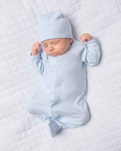 Essentials Solid Blue Footie