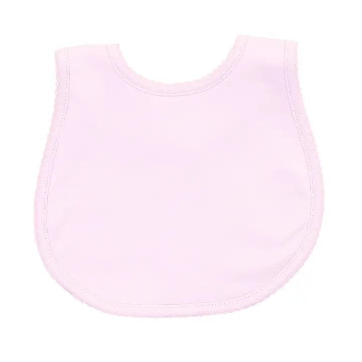 Essentials Solid Pink Bib