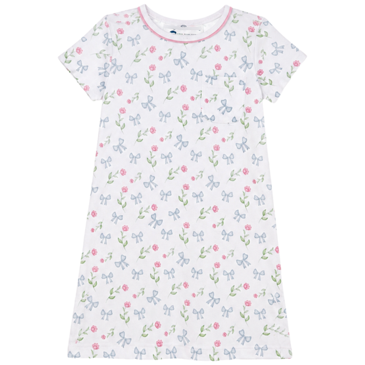 Evelyn's Classic Sky Blue Nightdress