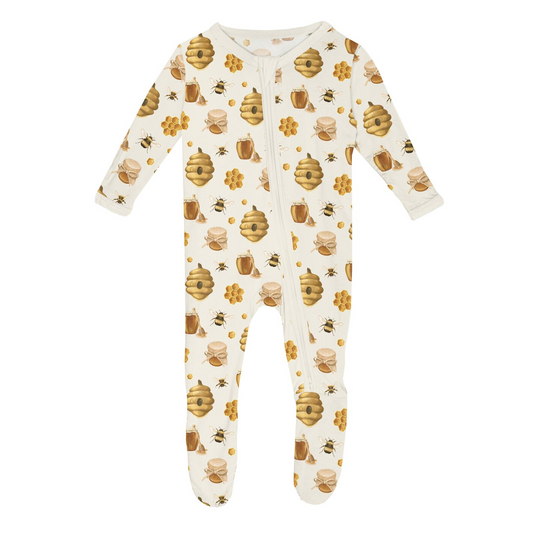 Natural Bees & Honey Footie