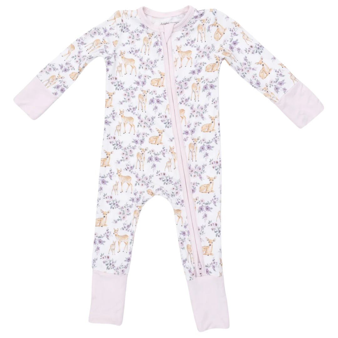 Floral Deer Convertible Romper