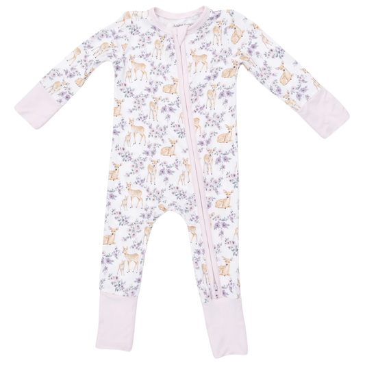 Floral Deer Convertible Romper